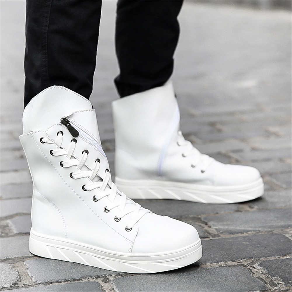 Front Zip Ete Boots Long Shoes Boots Original Brand Sneakers Man Sport Drop Shipping Dropshiping Obuv Top Comfort Top Sale