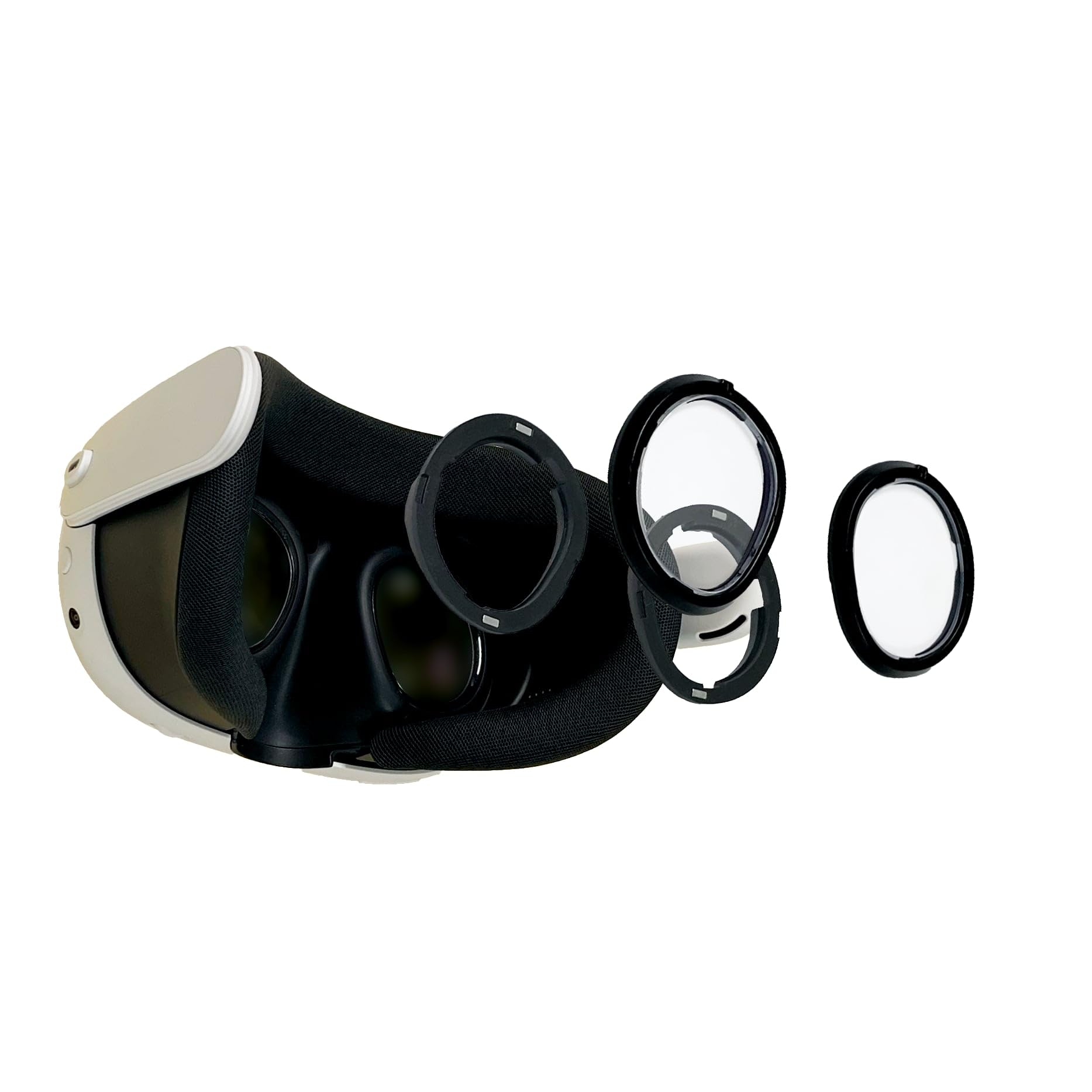 

ROOXxR eyeglass lens attachment for astigmatism for Meta Quest3 UV cut Custom-made