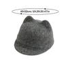 Wool Kids Wool Equestrian Hat Solid Color Kids Sunshade Visors Stylish Baby Knitted Hat  2-6 Year