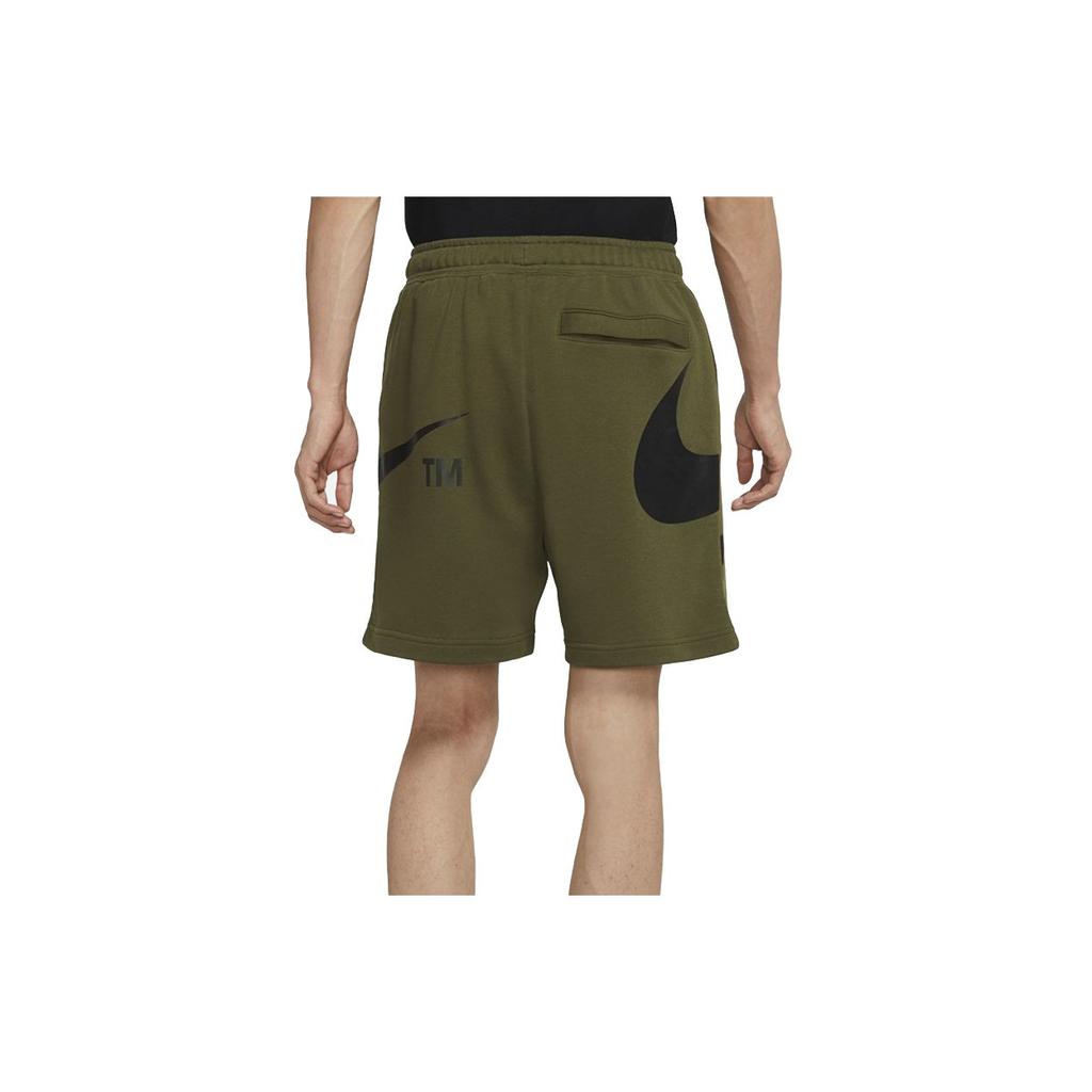 Nike Sportswear Swoosh grand Logo coupe ample short décontracté hommes bas militaire-vert DD5998-326