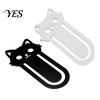 Smooth Edge Bookmark 3D Printed Cat Bookmark, Stable Clamping Book Clip, Not Easy To Cute Fall Off Non-Scratch Practical Reading Mark for Accessory