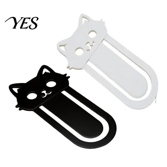 Smooth Edge Bookmark 3D Printed Cat Bookmark, Stable Clamping Book Clip, Not Easy To Cute Fall Off Non-Scratch Practical Reading Mark for Accessory