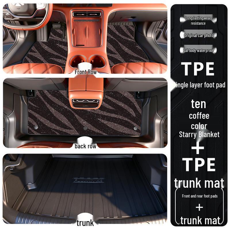 2025 Chery Fengyun A9L Custom TPE Interior Carpet Accessories