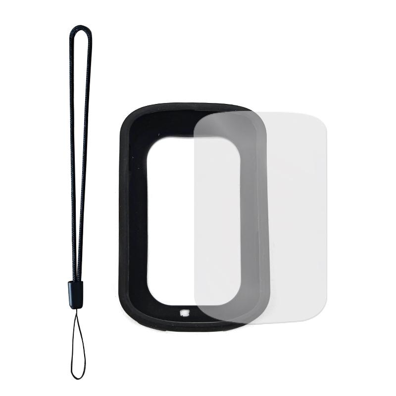 Silicone Protective Cover for IGPSPORT BSC200S BSC300T Case of GPS Bike Bicycle Computer Protection with Screen Film and Lanyard2