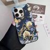 Cookie Run Kingdom Für iPhone 16 15 14 13 12 11 17 Pro Max Plus Wellenförmige geriffelte Handyhülle Anti-Drop-Abdeckung