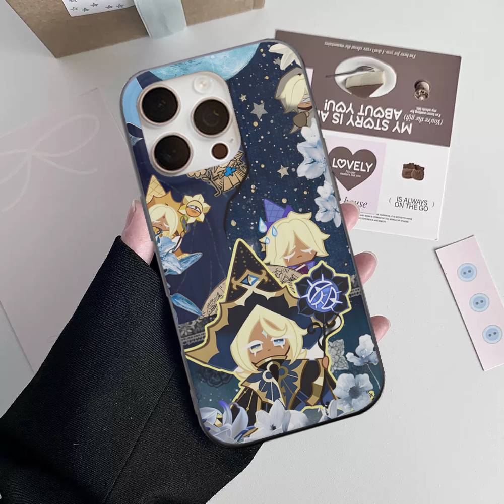 

Cookie Run Kingdom For IPhone 16 15 14 13 12 11 17 Pro Max Plus Wave Corrugated Phone Case Anti Drop Cover iPhone 17 Pro