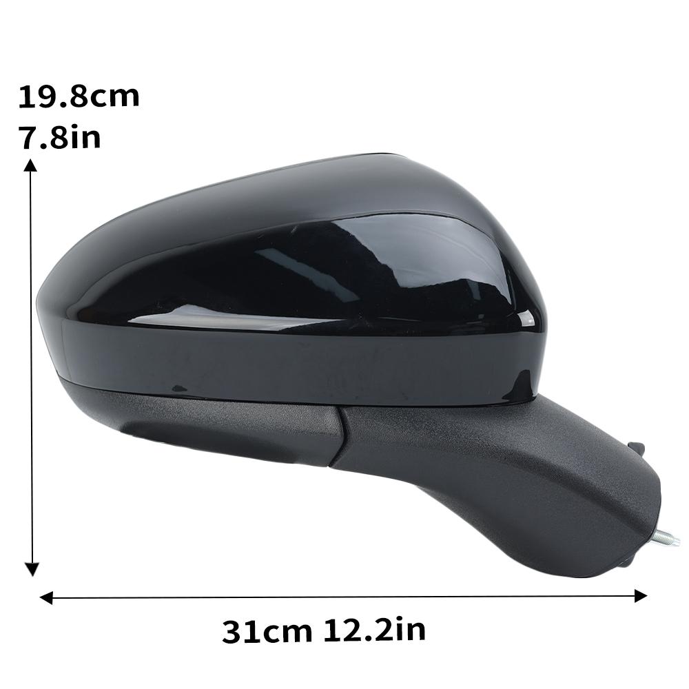 3-tlg. Außenspiegel-Baugruppe für Ford Fusion 2015 2016 2017 2018 - US-Version Schwarzer Plug-In Seitenspiegel Autozubehör