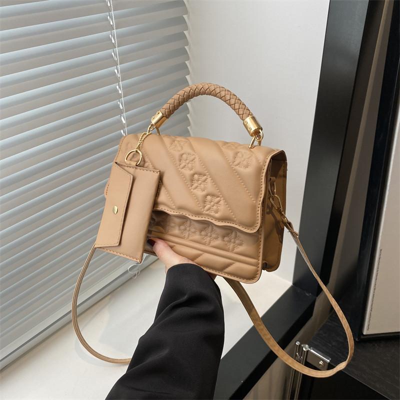 Modern Street Style Casual Crossbody Bag Beautiful Soft Pu Leather Handbag
