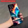 2DFlat Samsung Phone Case Cosmic Vortex Over Mountain Landscape Applicable To Galaxy S23 S24 S25ULTRA S26 A12 A14 A15 A16 A54 A55
