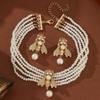 Animal Jewelry Set With Pearl Alloy Elements For Women Gift Givers Decoration