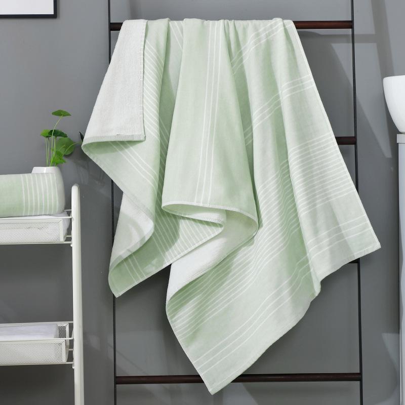 Gauze Cotton Face Bath Towel Set for Adults and Children, Terry Cloth, 70*140 35*75 cm, High Quality