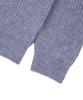 LMR Hairy Heart Embroidered Pullover Knit Purple