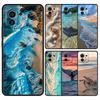 Phone Case For Xiaomi Mi 15 14 13 12 11 Lite 14T 13T 12T 11T Pro Poco X7 X6 X5 X3 Pro F6 F5 F4 Cover Seaside Scenery Wave Beach