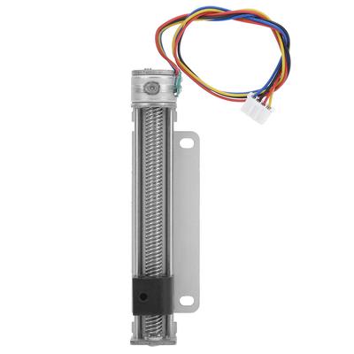 Screw Slide Table Micro 2‑Phase 4‑Wire Stepper Motor Screw Slider Metal Optical Axis Screw 15