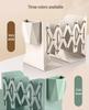 Foldable Desktop Book Rack with Pen Holder and Baffle.