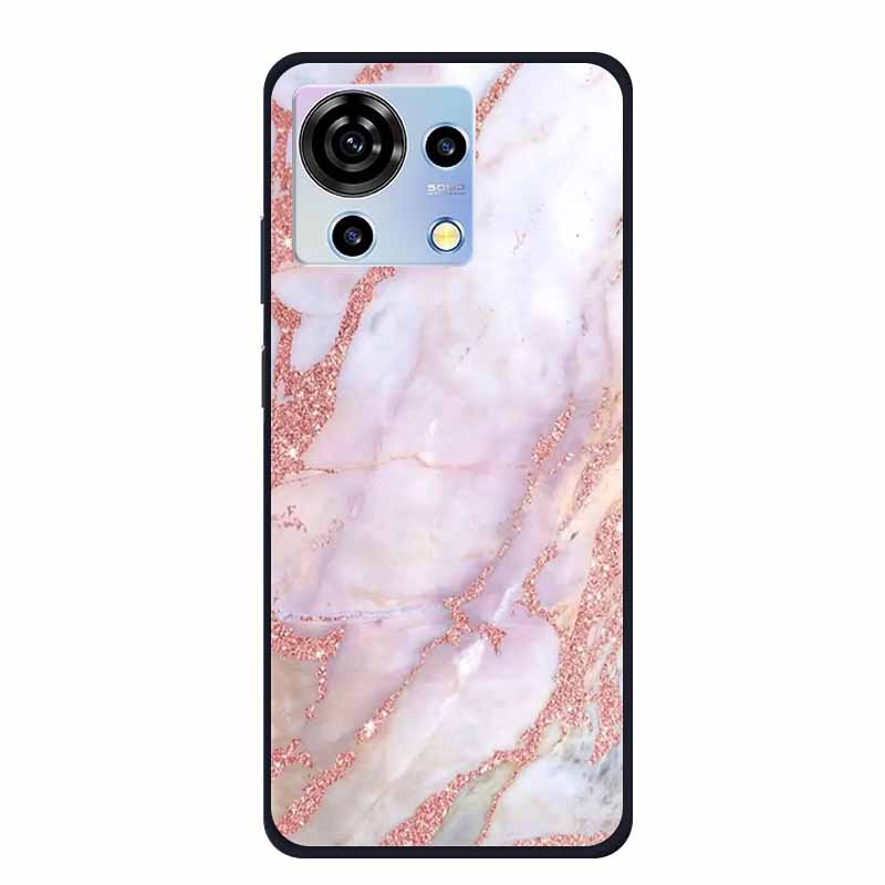 Phone Case For ZTE Blade V50 Vita Marble TPU Soft Silicone Cover for ZTE BladeV50 Vita V50Vita Cases Mica Painted Colorful Para
