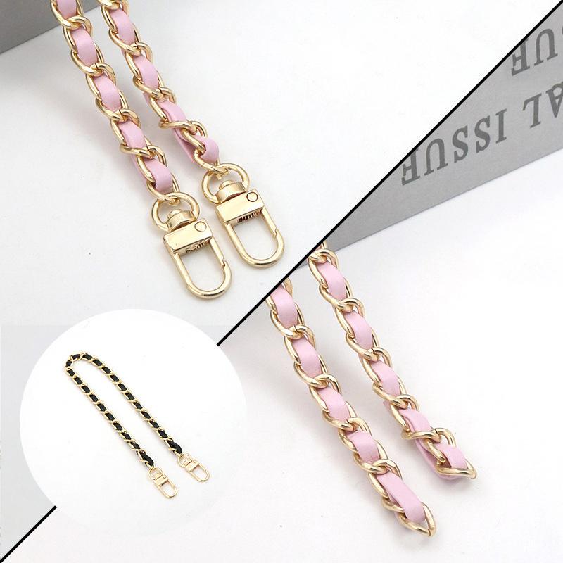 30Cm Multi-Color Diy Chain Bag Accessories Women'S Shoulder Metal Bag Chain Strap Crossbody Bag Belt Chain Tote Bag