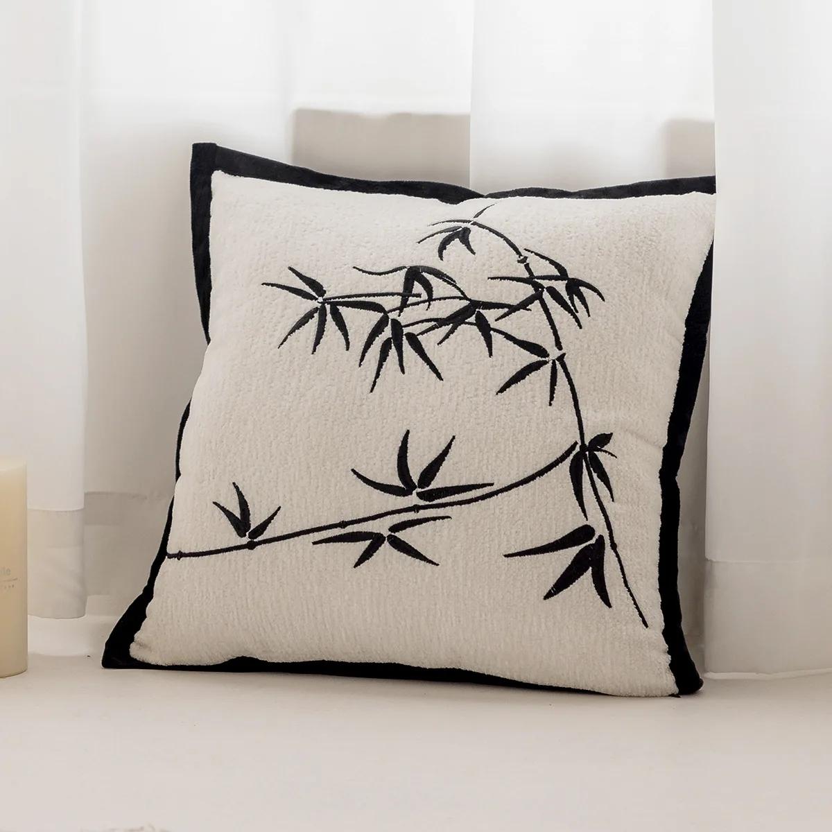 45x45cm Moderne Eenvoudige Sierkussenhoes Zachte Kussenhoes Decoratieve Kussensloop voor Bank Woonkamer Bank Huisdecoratie 45x45cm