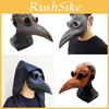 Realistische Pestdoktor-Vogelmaske mit langem Schnabel für ultimativen Cosplay-Spaß