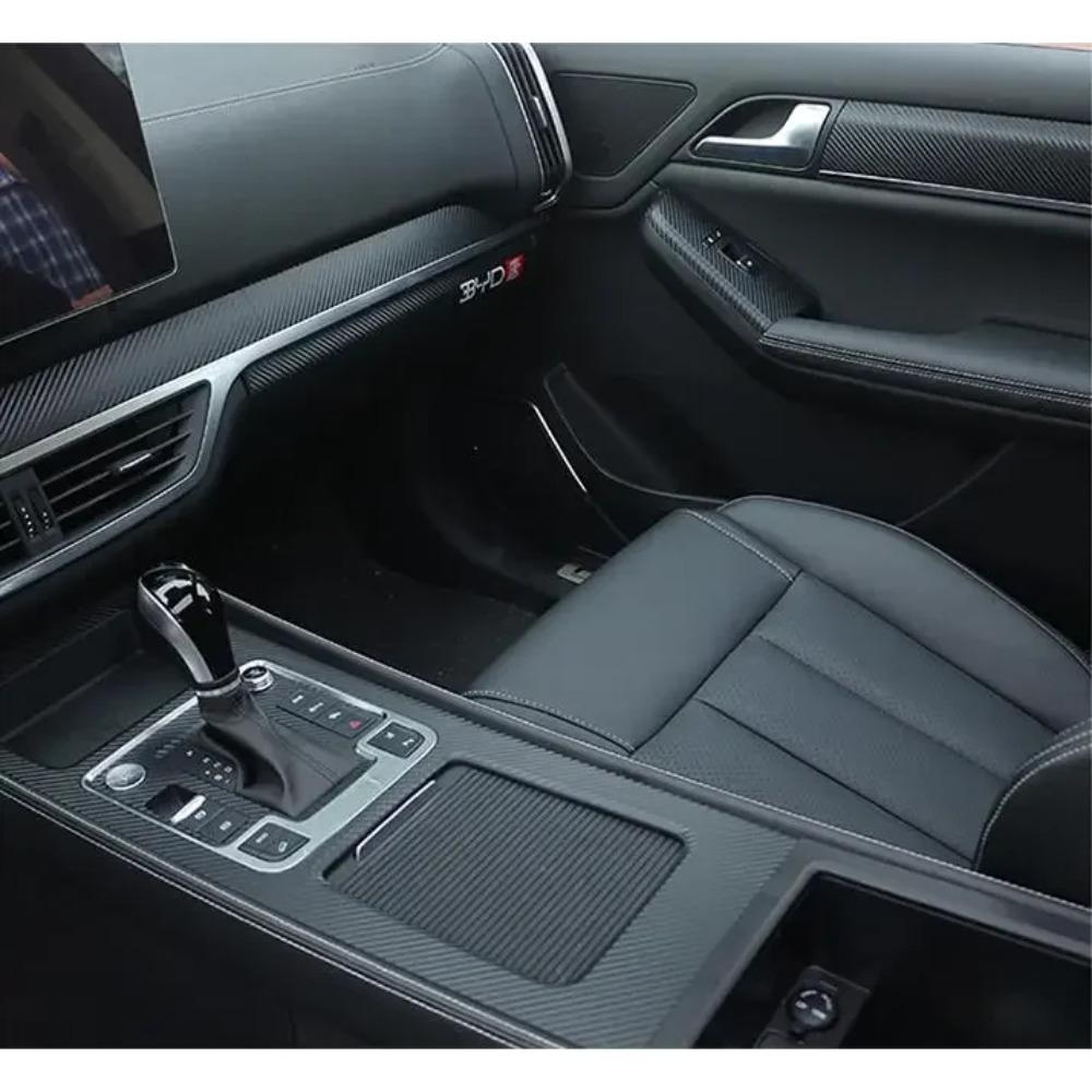 Carbon Fiber Anti-scratch Tape, Car Sticker Protection Strip for Door Sill, Side Mirror, Home & Auto Adhesive, Waterproof