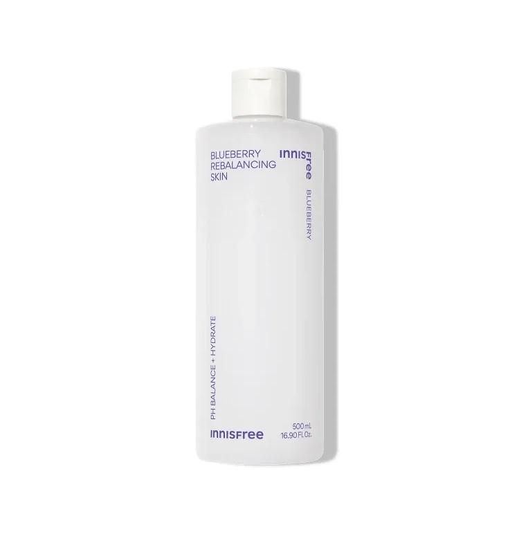Innisfree Blueberry Rebalancing Skin Low pH Hydrating Toner (Large Size) 500mL