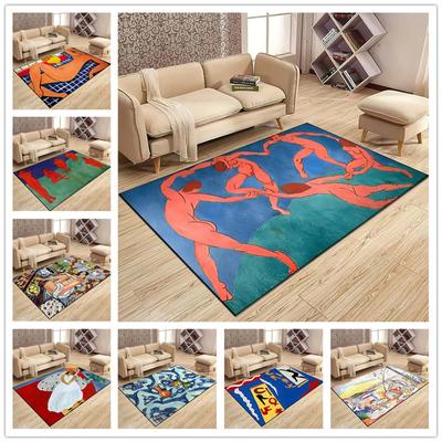 Covor cu Model Artă Pictură în Ulei pentru Living Antiderapă Sofă Măsuță de Cafea Covoare de Bucătărie Covoraș de Podea pentru Dormitor Baie Decor Acasă