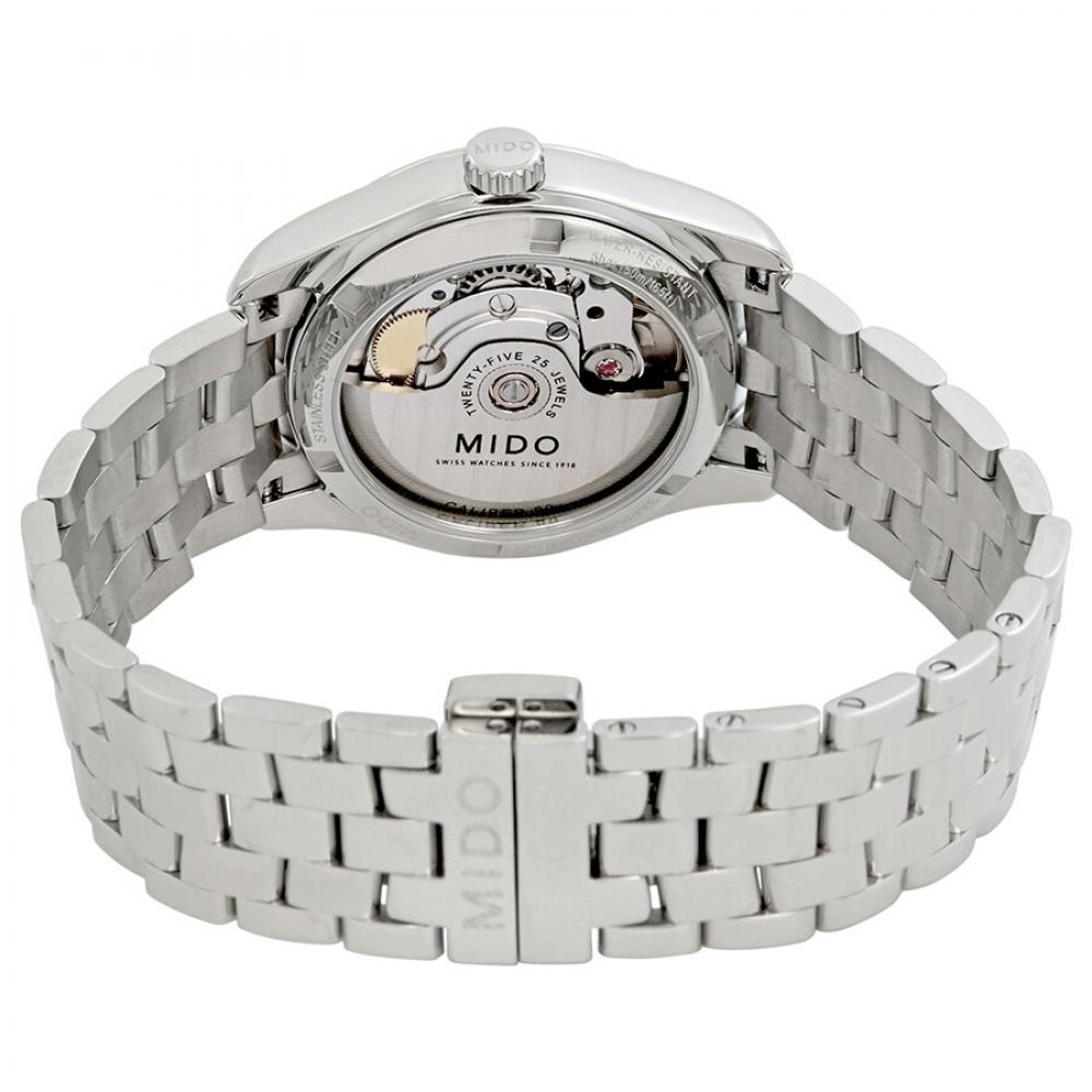 Mido Belluna Ii Mother Of Pearl Dial Ladies Watch M024.207.11.110.00 M0242071111000