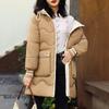 Down  Clothes Women's Winter Clothes New Loose  Clothes Women's Medium and Long Thickened Bread  Jacket