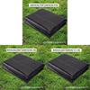 Weed Barrier Fabric With Water Permeable Pe Material For Garden And Farm Use