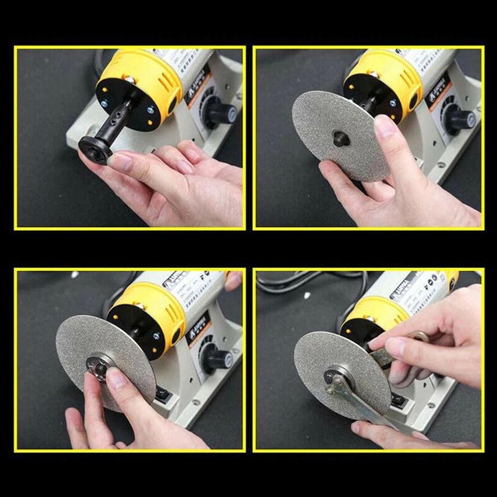 1Pcs Diamond Coated Diamond Grinding Disc 80-3000Grit Abrasive Disc Grinding Wheels 4inch 100mm Woodworking Tool