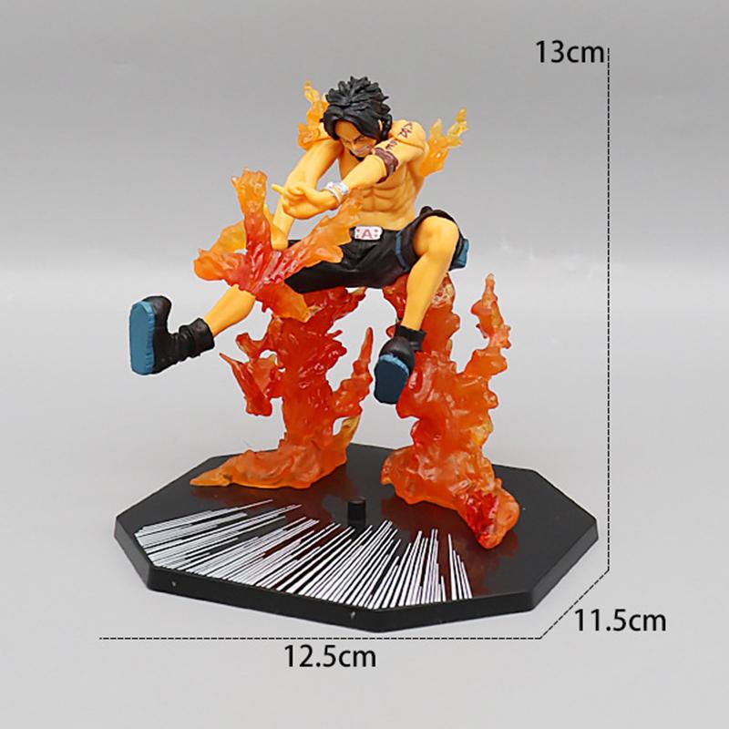 One Piece Luffy Roronoa Zoro Sabo Figure Toys Portgas D Ace Vinsmoke Sanji PVC Figurine Action Collection Anime Model Dolls Gift