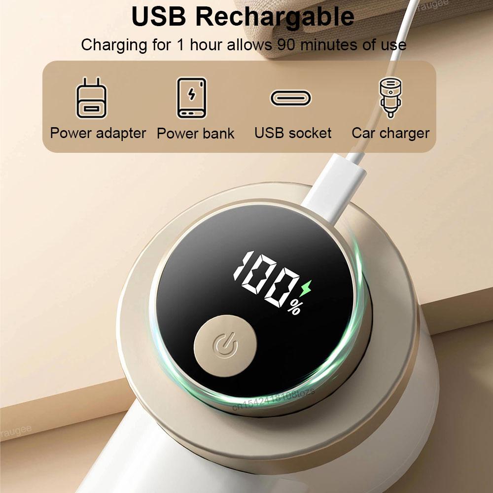 Electric Lint Remover For Clothing Fabric Shaver Electric Pellet Fluff Remover Rechargeable Hairball Fuzz Removers for Clothes