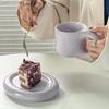 Premium Nordic Simple Ceramic Couple Cup Creative Trend Cute Fat Fat Cup Water Cup Coffee Cup Strong Strong Strong