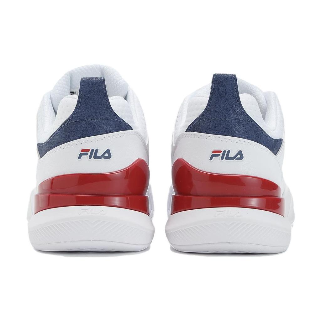FILA Speed Serve Durable Low-Top Tennis Shoes Women sneaker White Blue A12W331505FWB
