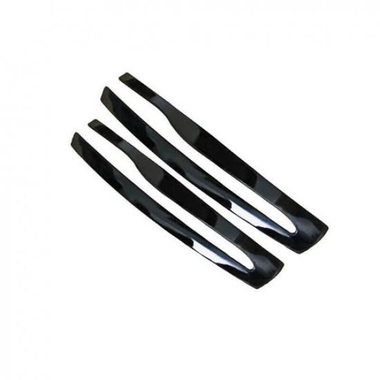 Exterior Rear View Mirror Strip Trim Fit For Benz GLB - Black Titanium