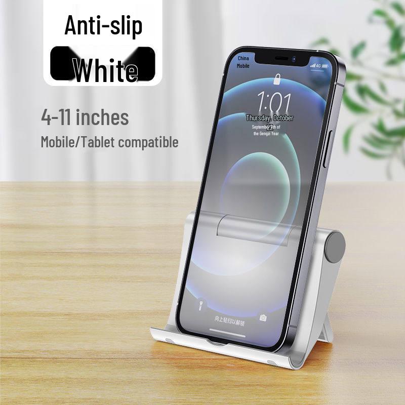 360° Rotating All-Metal Desktop Phone & Tablet Stand for Live Streaming