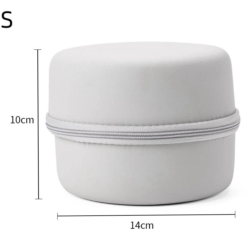 

Eva U Type Neck Pillow Case Round Hard Storage Bag Noon Break Zipper Memory Foam Pillow Box Travel S
