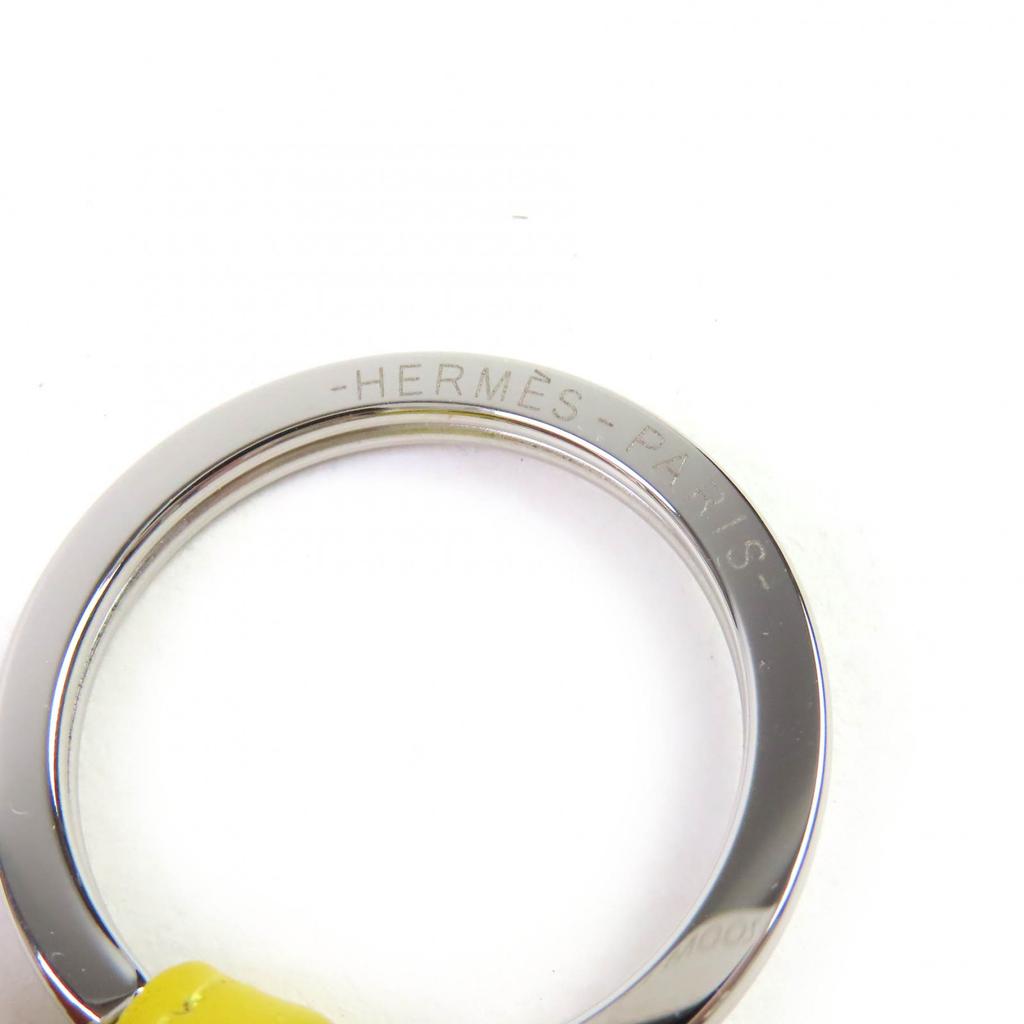 Pristine HERMES Bag Charm Carmen Unodos Key Ring Anyo Miro Women Used