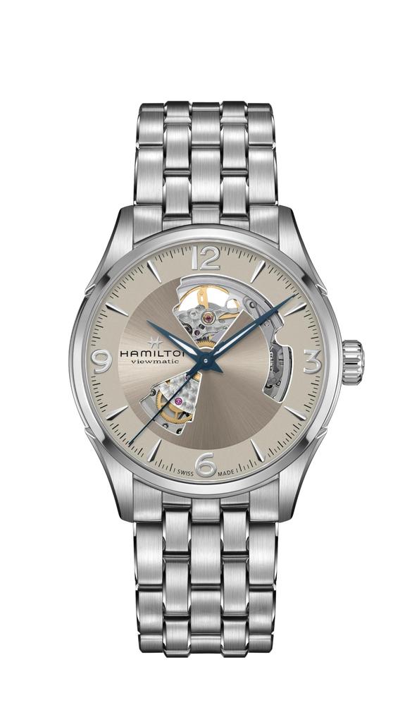 [Hamilton] HAMILTON Watch Genuine Warranty Jazzmaster Open Heart Mechanical Automatic Winding H32705121 Men's [Regular Imported Product]
