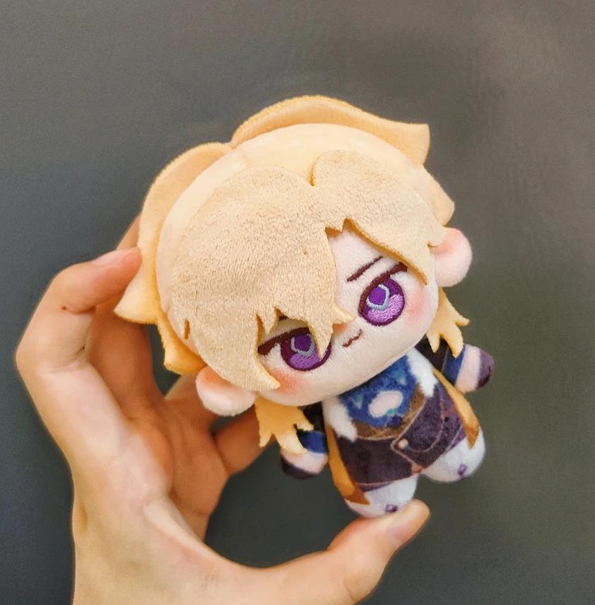 10cm Aventurin Plüschtier Honkai Star Rail Feixiao Argenti Spielzeug Anime Jiaoqiu Plüsch Schlüsselanhänger Anhänger Kuscheltiere Weihnachtsgeschenke 10CM