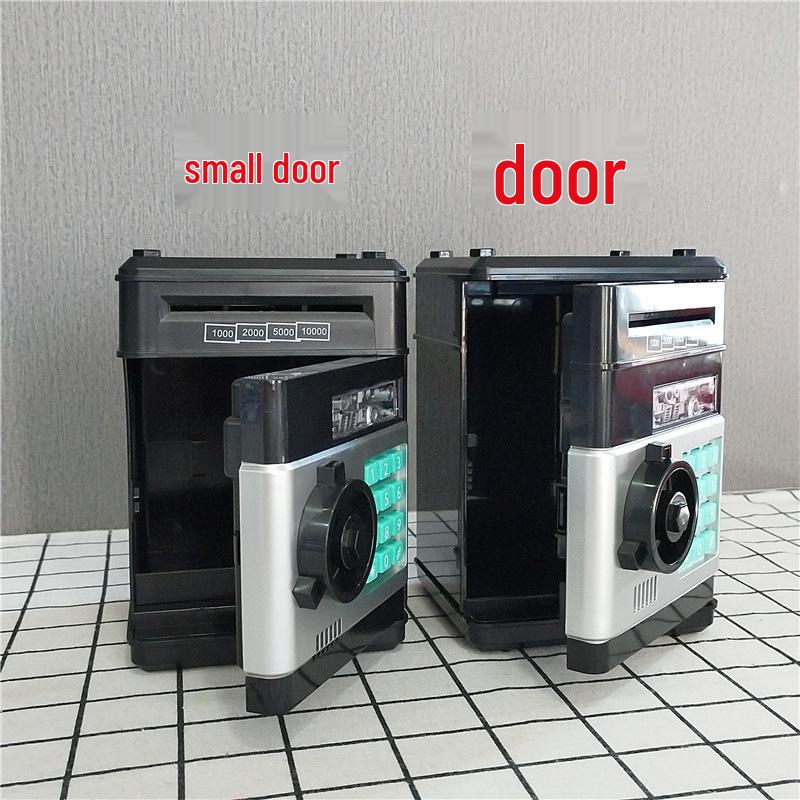 Creative Kids' ATM Piggy Bank with Automatic Money Rolling Feature