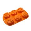 1/2Pcs 3D Halloween Cake Mold Flexible Silicone Baking Mold Pumpkin Baking Mold  Pastry Utensil