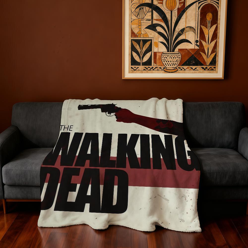 Blanket series Super D-Dead Warm The Comfortable Plush Throw Blanket TV W-Walking Child Home Sofa Bedroom Gift