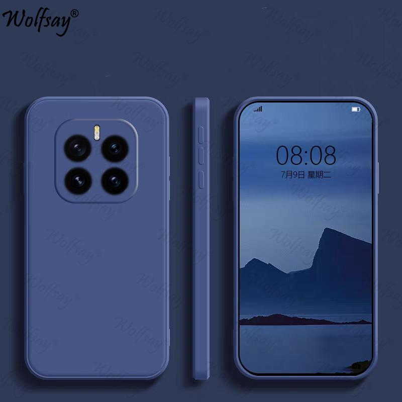 Candy Case For Honor GT Pro Case Anti-knock Original Liquid Silicone Back Case For Honor GT ProCover For Honor GT Pro 6.78 inch