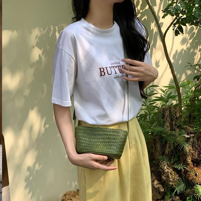 Handmade First-layer Cowhide Woven Boat Bag 2025 New Niche Authentic Leather Yuanbao Dumpling Women s One-shoulder Cross-body 16x10x11 зелёный