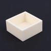 1Pcs High Purity High Temperature Resistant Multiple Sizes Ceramic Crucible 99% Alumina Square Crucible For Laboratory
