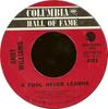 7inch Record ANDY WILLIAMS  Fool Never Learns  Love Theme From 1333212 COLUMNIA US Pop Used