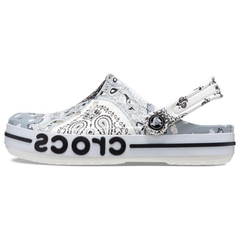 

Crocs EVA Beyaka Locke Принт Crocs Повседневные Удобные Пляжные Сандалии Унисекс Синие 36-37 синий