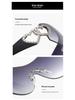 Trendy Heart-Shaped Rimless Sunglasses - European & American Style