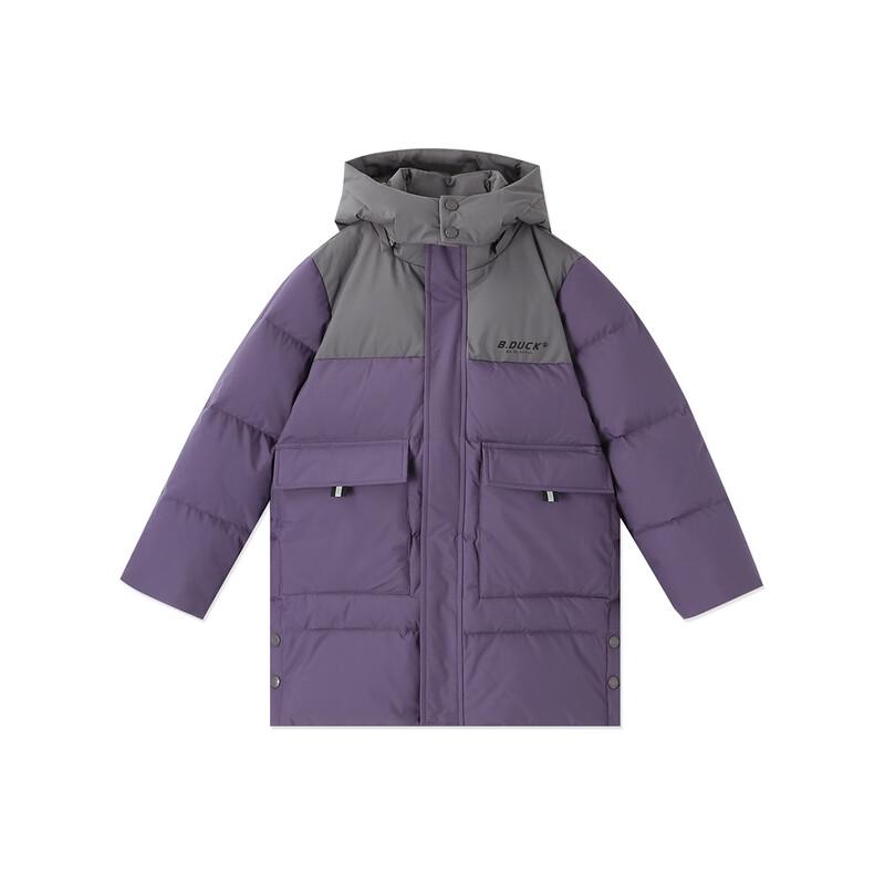 B.Duck Kids' Winter Mid-Length Down Jacket